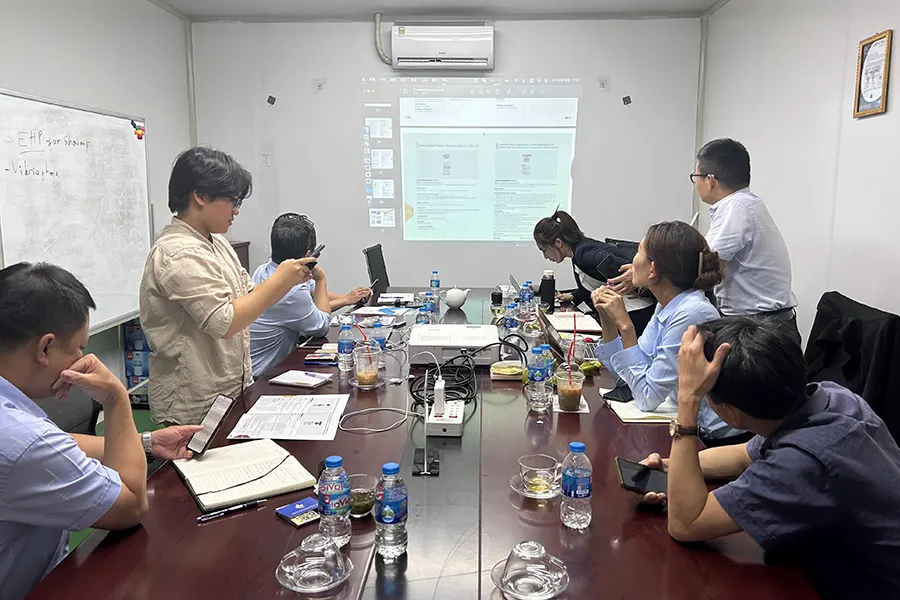 wixbio study visit to vietnam and signing with cnc