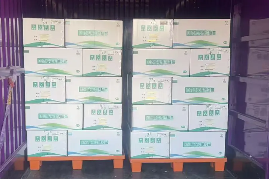 wixbio ships 1000 vials custom ibh triple inactivated vaccine to iraq