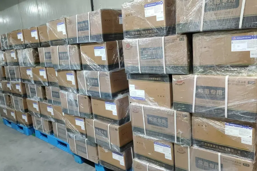 turkey customer re orders hexavalent poultry vaccine