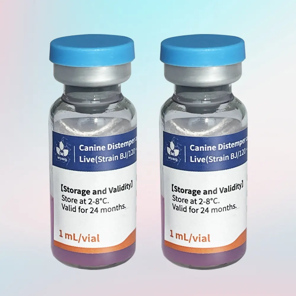 canine distemper and parvovirus vaccine, live