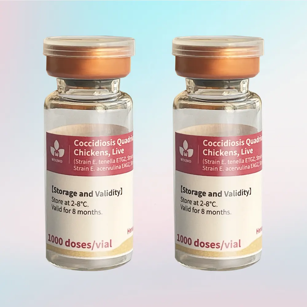 coccidiosis quadrivalent vaccine for chickens
