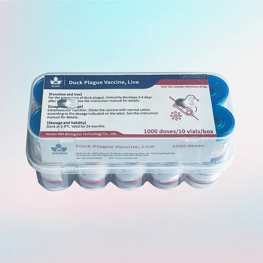 duck viral enteritis vaccine (live)