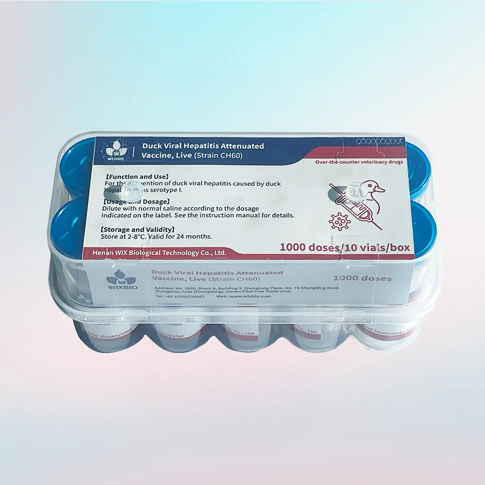 duck viral hepatitis vaccines