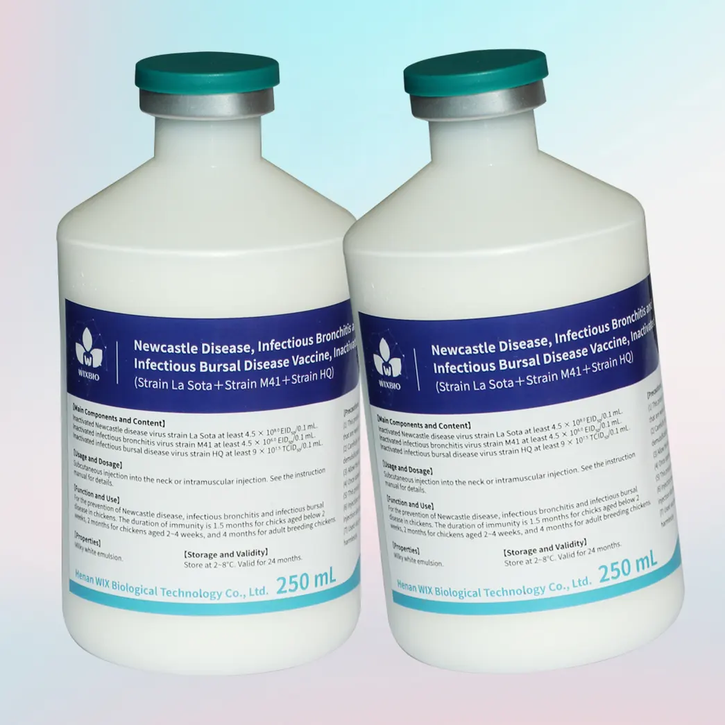 nd + ib + ibd combination vaccine for chickens