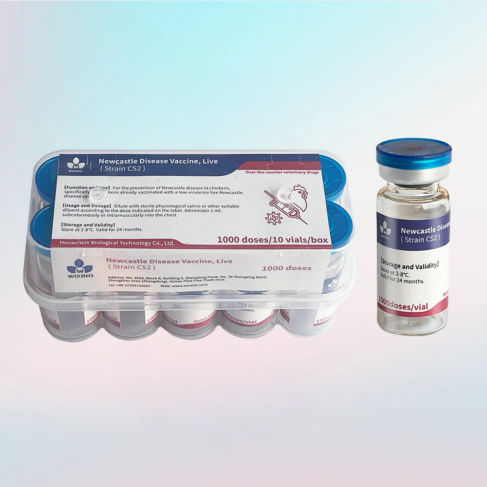 nd live vaccine for chickens (cs2 strain)