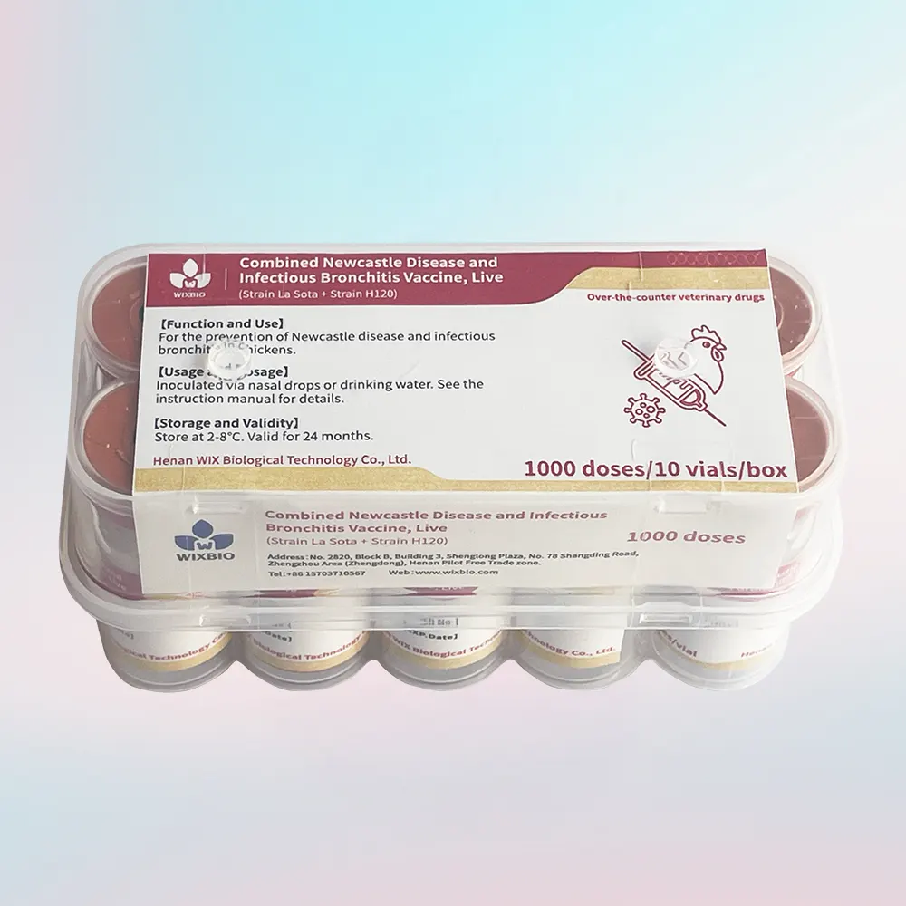 ndv + ibv live combo vaccines