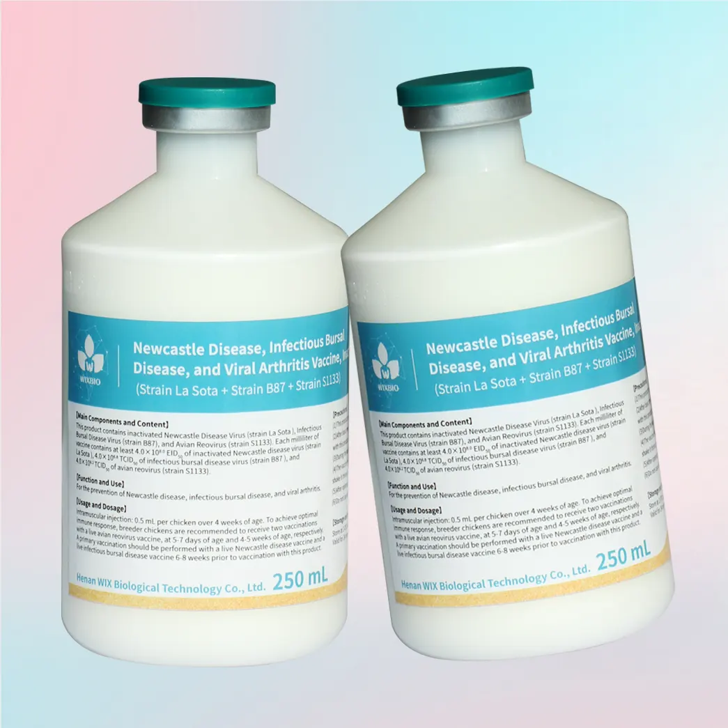 newcastle disease, gumboro & viral arthritis vaccine