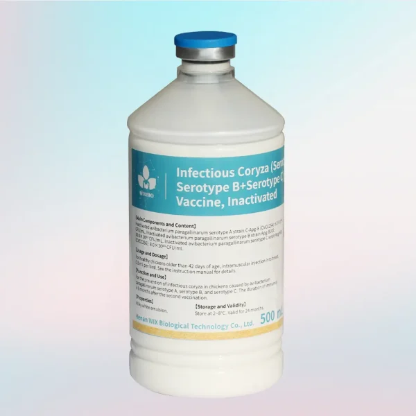 poultry coryza vaccine a+b+c