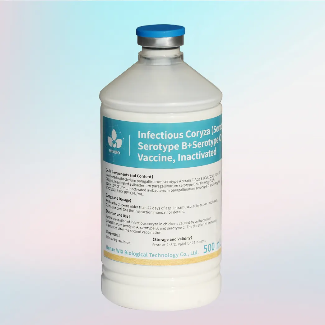 poultry coryza vaccine a+b+c