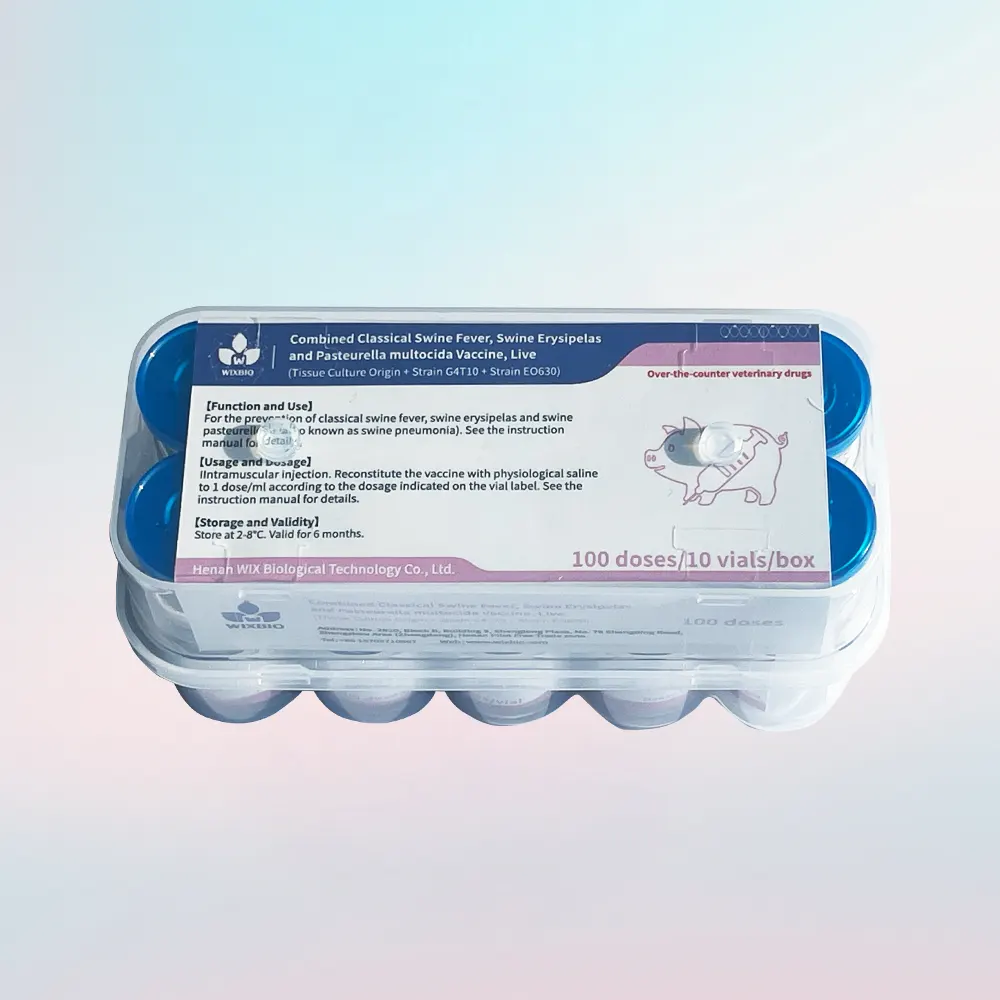 swine erysipelas and pasteurella live vaccines